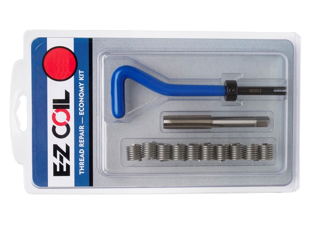E-Z Coil™ - 螺纹修复工具，螺纹嵌件/钢丝螺套，E-Z Coil安装工具套装