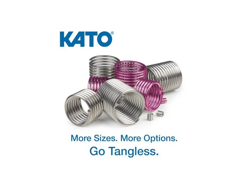KATO加藤粗螺纹护套，代理销售加藤钢丝螺套，KATO螺纹护套代理商