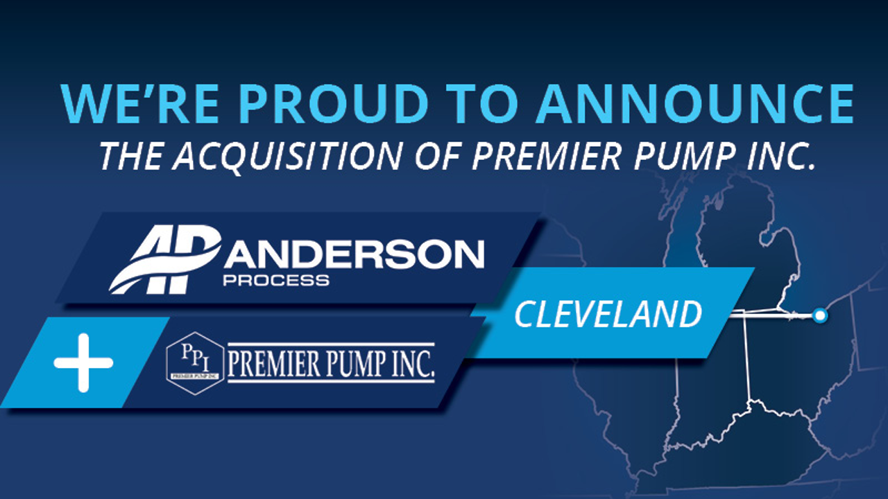 Anderson Process公司收购了同行的泵类分销商
